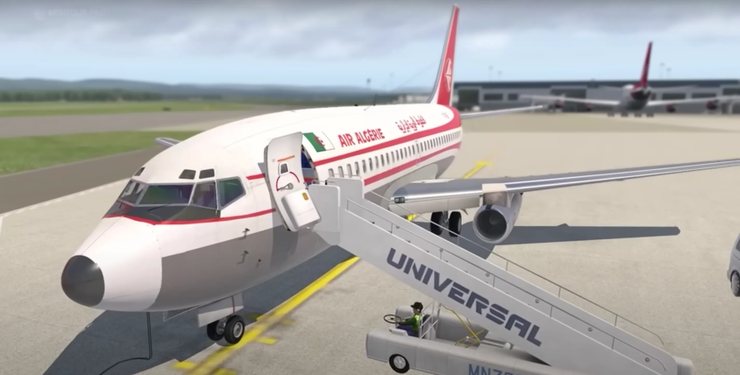 Air Algérie Flight 702P (Boeing 737) in the simulator from Mentour Pilot’s video